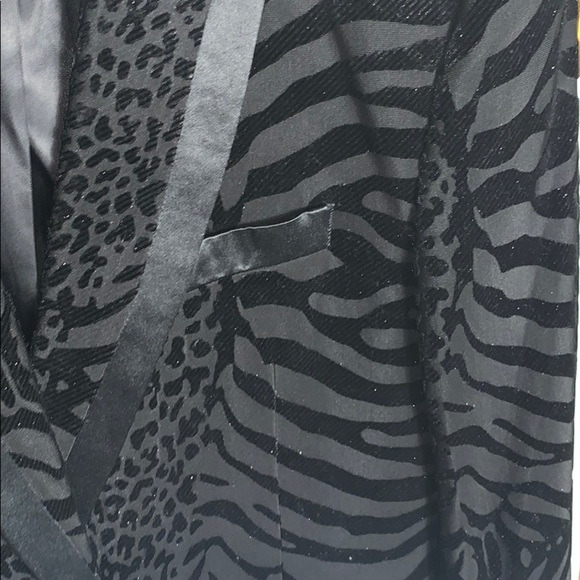 ASOS Black Textured Blazer - Picture 9 of 12